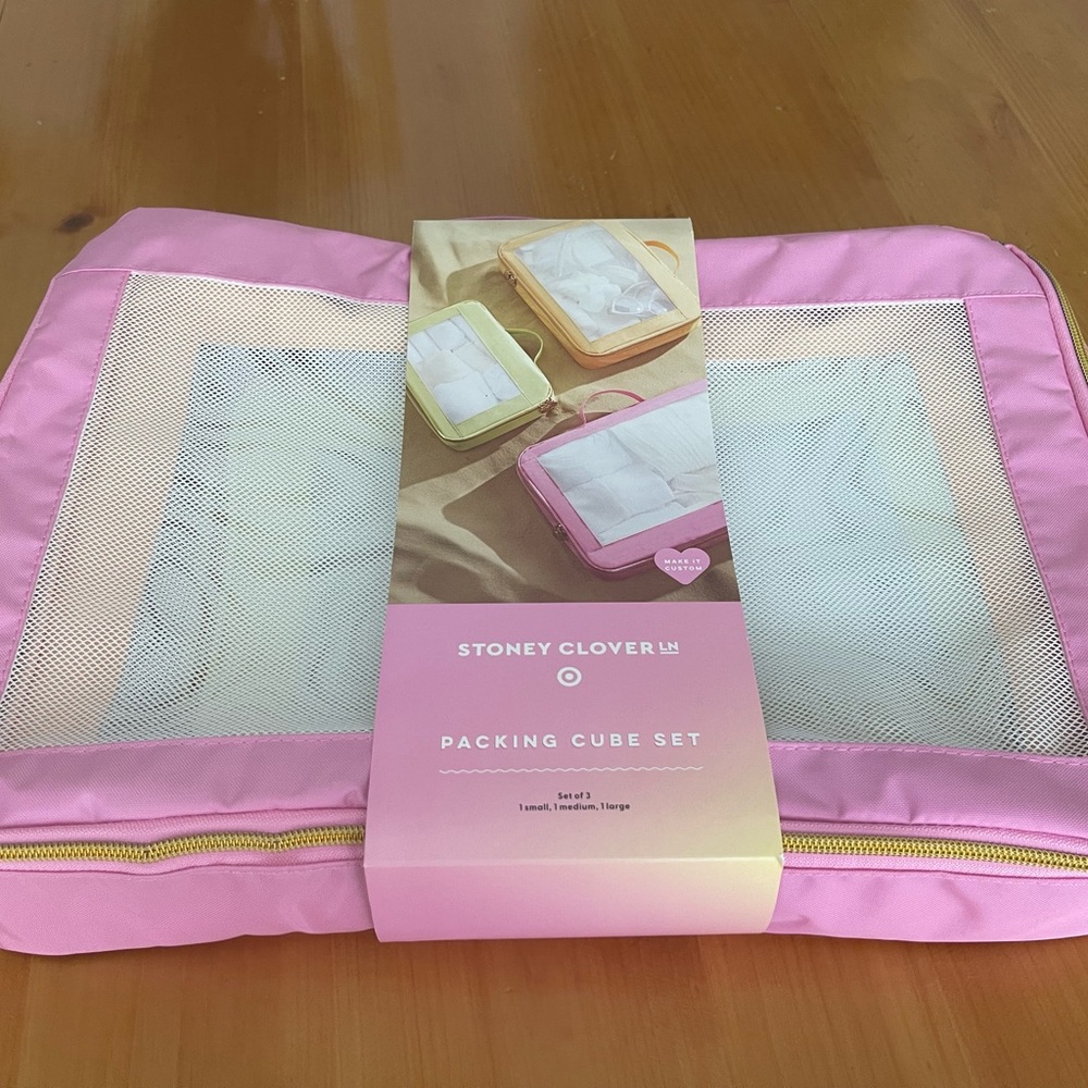 MAKE AN OFFER- Stoney Clover Lane X Target Pink Packing Cubes